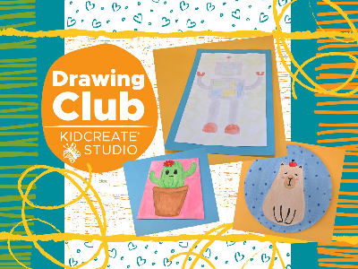 -2pm  Drawing Club Summer Camp (5-12 Years)